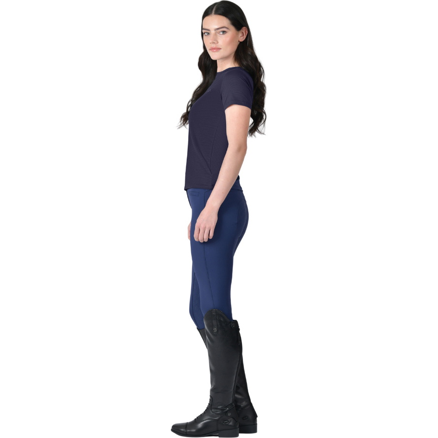 2026 WeatherBeeta Womens Relaxed Copper UV Short Sleeve Tee 1031199013 - Navy